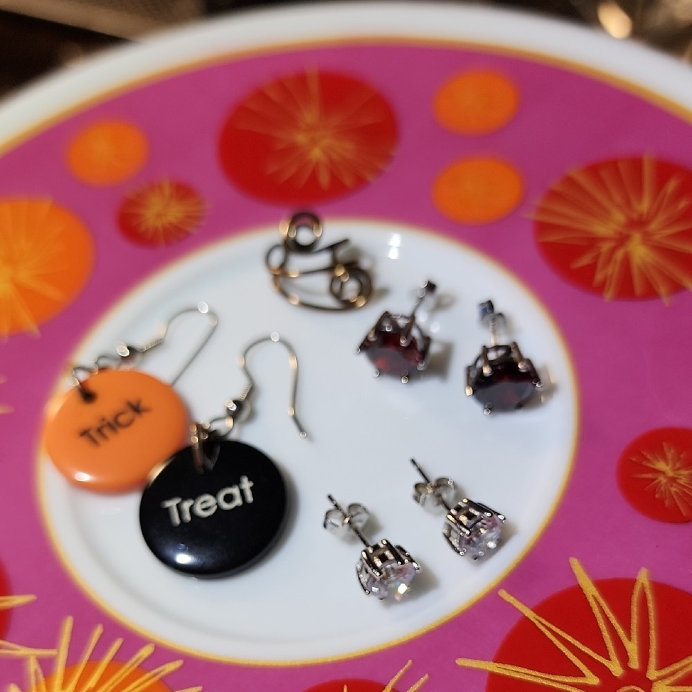 Festive Halloween Earring Set